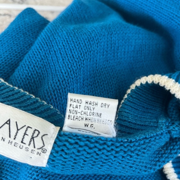 Van Heusen Blue Players Golf Sweater - Picture 5 of 6